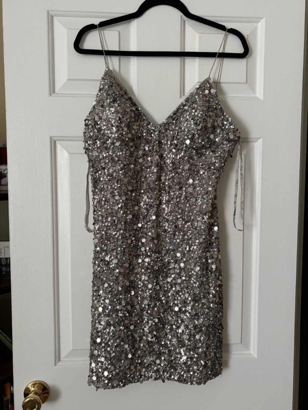 Silver Sparkly Dress